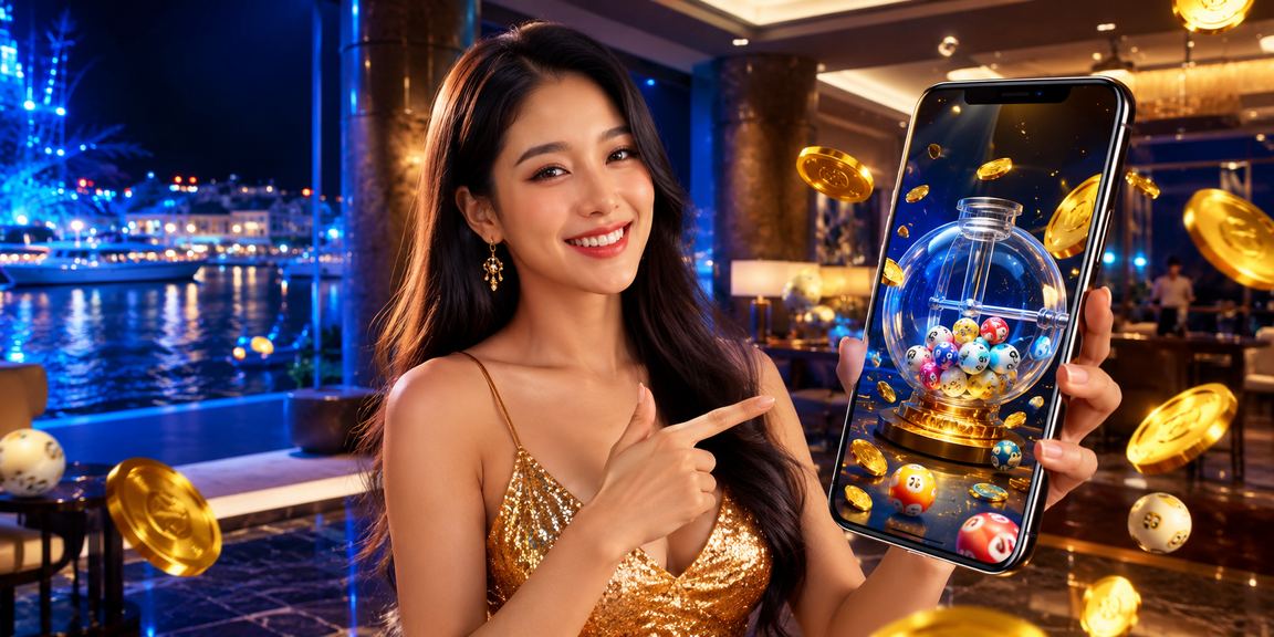 Người dùng nữ tại Phú Quốc kiểm tra kết quả xổ số và số đề trên kuvip
